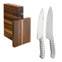 Tojiro 2 Piece Magnetic Block Set (Chef's & Carving Knife)