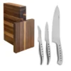 Tojiro 3 Piece Magnetic Block Set (Chef's, Paring & Peeling Knife) -Kitchenknives Shop tojiro13 july