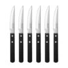 Robert Welch Trattoria Bright Steak Knife 6 Piece Set 2 Robert Welch Trattoria Bright Steak Knife 6 Piece Set -Kitchenknives Shop trabr1012v6 trattoria 6pc steak knife set