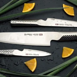 Global Ukon 15cm Utility Knife (GUS-24) -Kitchenknives Shop ukon lifestyle 03 gu 01 gus 24 guf 30 2