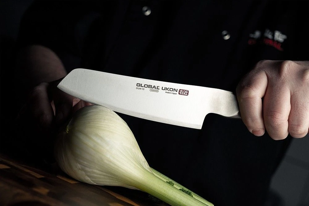 Global Ukon 14cm Vegetable Knife (GUM-10) 9 Global Ukon 14cm Vegetable Knife (GUM-10) - Image 7