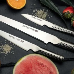 Global Ukon 9cm Paring Knife (GUF-30) -Kitchenknives Shop ukon lifestyle 26 gu 03 gus 24 guf 30 1