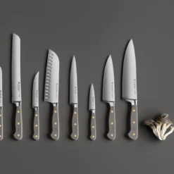 Wusthof Classic Colour Utility Knife 16cm Velvet Oyster (WT1061704116) 6 Wusthof Classic Colour Utility Knife 16cm Velvet Oyster (WT1061704116) -Kitchenknives Shop velvet oyster full set 6
