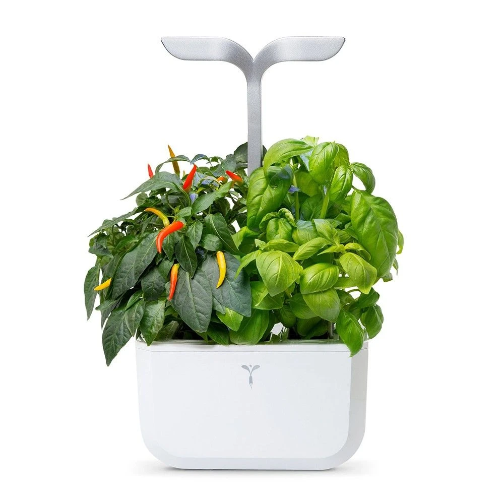 Veritable EXKY 2-Slot Smart Indoor Garden In Arctic White & Satin Silver 3 Veritable EXKY 2-Slot Smart Indoor Garden In Arctic White & Satin Silver