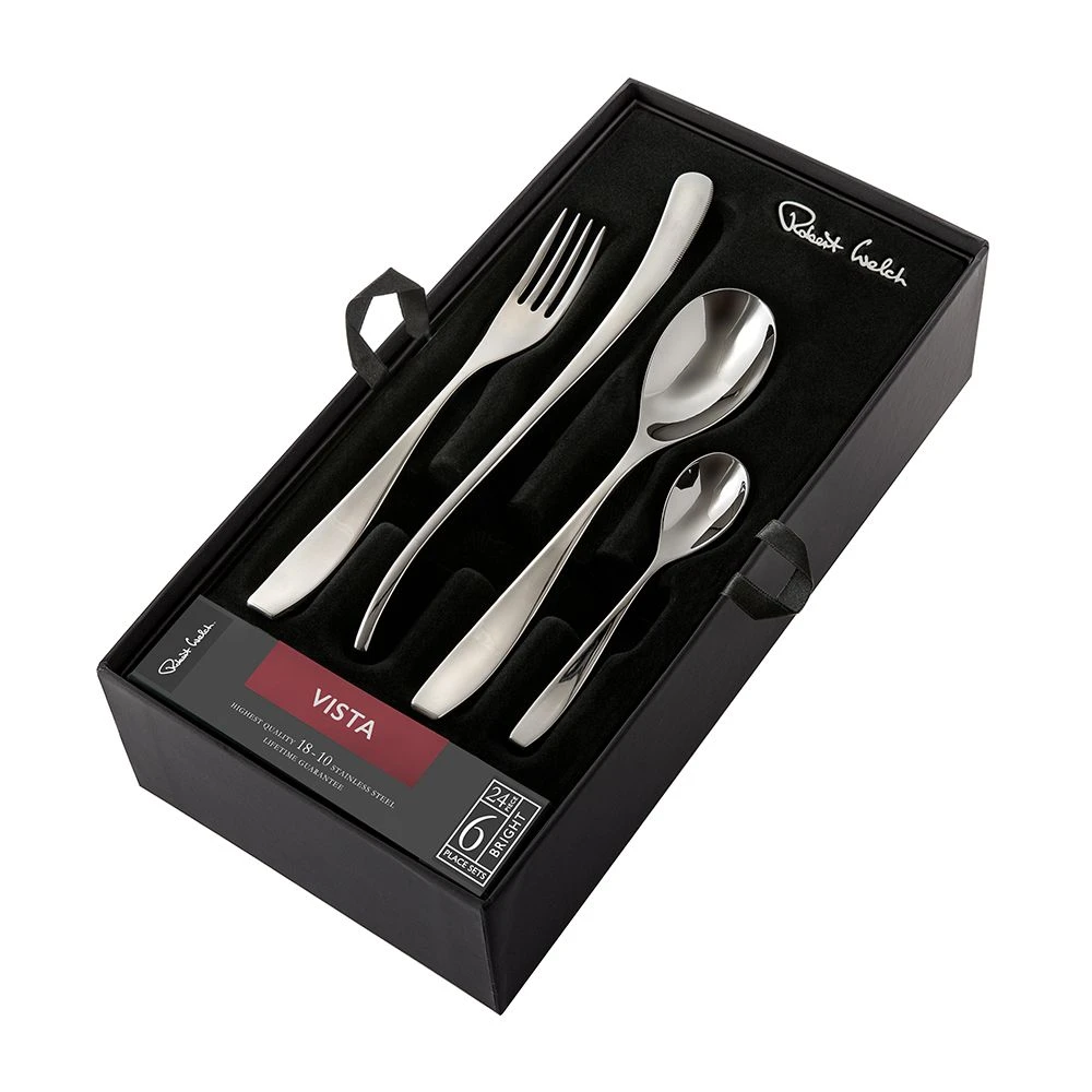 Robert Welch Vista Bright Cutlery 24 Piece Set 8 Robert Welch Vista Bright Cutlery 24 Piece Set - Image 6