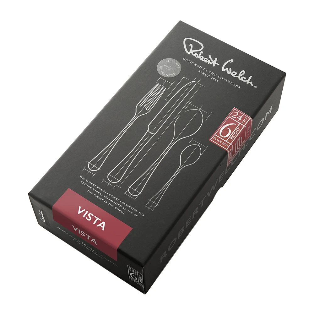 Robert Welch Vista Bright Cutlery 24 Piece Set 9 Robert Welch Vista Bright Cutlery 24 Piece Set - Image 7