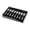 Robert Welch Westbury Bright V Coffee Spoon 8 Piece Set -Kitchenknives Shop wesbr1008v8 1