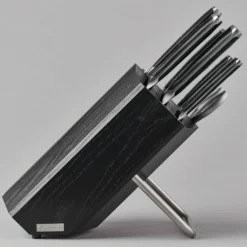 Wusthof Classic Ikon 8 Piece Knife Block - Black Ash (WT1090370805) -Kitchenknives Shop wt1090370805 6
