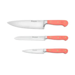 Wusthof Classic Colour Coral Peach 3 Piece Knife Set (WT1311760308)