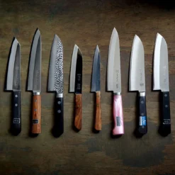 Minamoto Kotetsu 18cm Santoku By Yasuda Hamono (M100) 32 Minamoto Kotetsu 18cm Santoku By Yasuda Hamono (M100) -Kitchenknives Shop yasuda hamono ls feb23 3 8