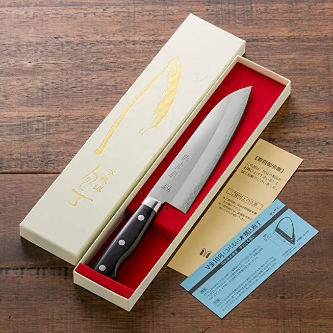Seki Kotetsu 18cm Santoku By Yasuda Hamono (YG300) 5 Seki Kotetsu 18cm Santoku By Yasuda Hamono (YG300) - Image 3