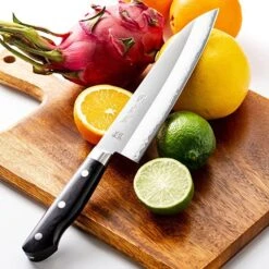 Seki Kotetsu 18cm Santoku By Yasuda Hamono (YG300) 18 Seki Kotetsu 18cm Santoku By Yasuda Hamono (YG300) -Kitchenknives Shop yg300 3